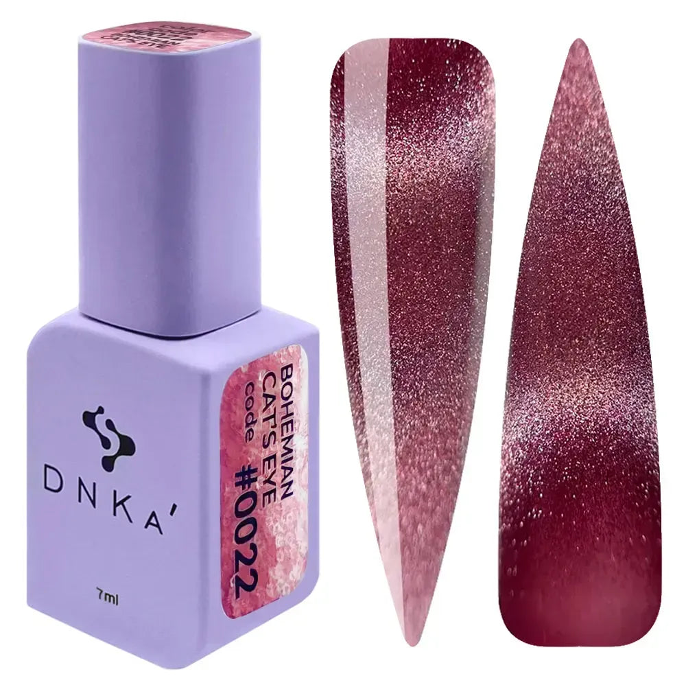 Gelinis lakas DNKA Bohemian Cats Eye 0022 7 ml Dima
