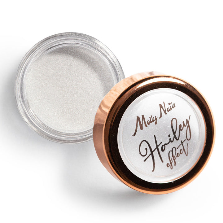 Molly Nails Hailey Effect – perlamutrinio spindesio nagų pudra, 1 g Naguprieziura