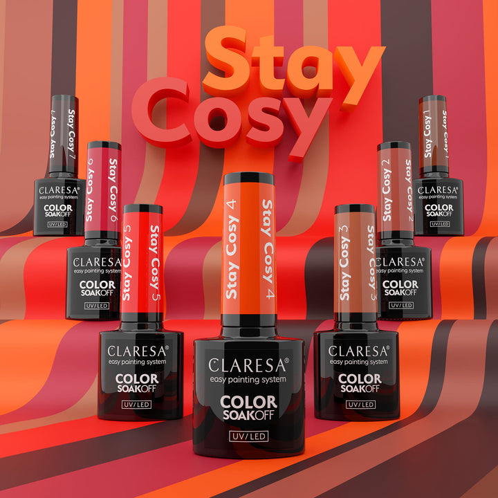 Gelinis lakas CLARESA | Geliniai nagų lakai | Gel polish Claresa