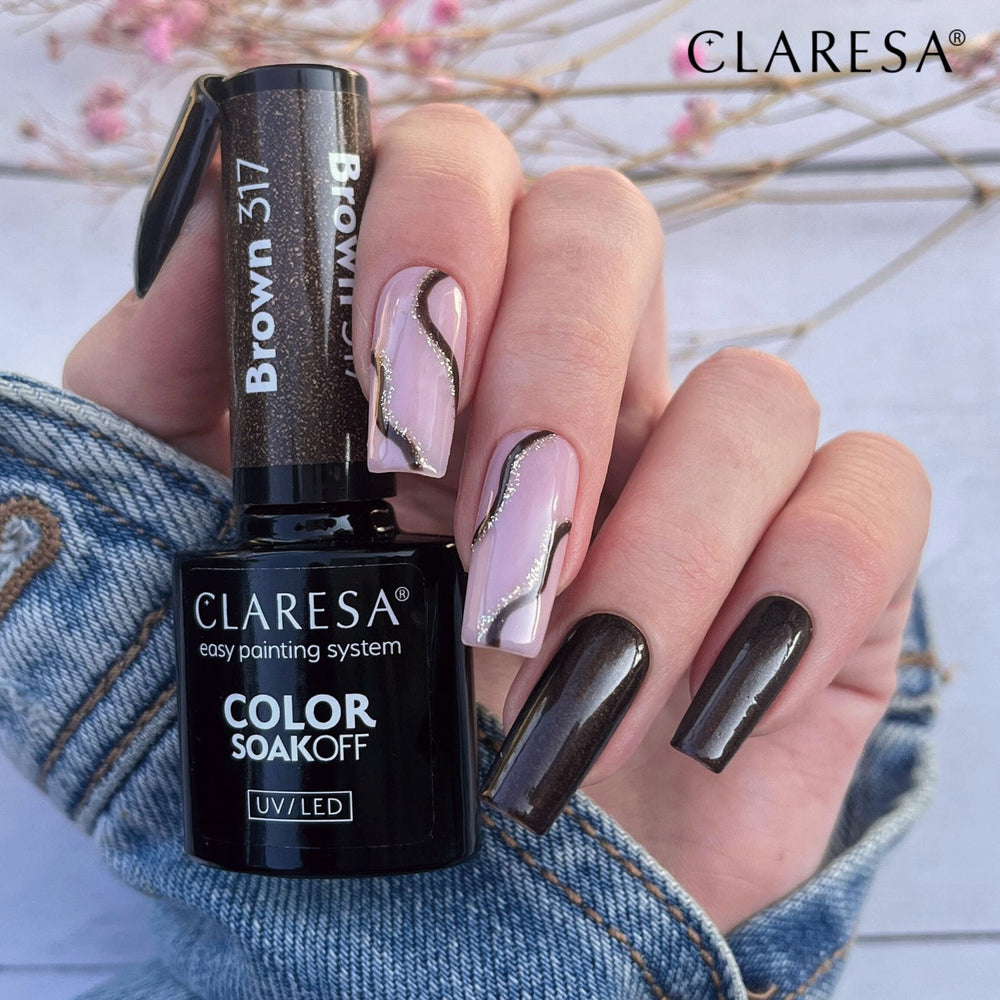 Gelinis lakas CLARESA  BROWN 317