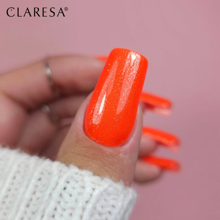 Gelinis lakas CLARESA Funky disco 2 Orange pop