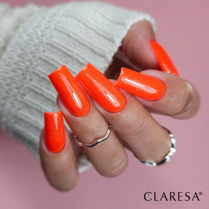 Gelinis lakas CLARESA Funky disco 2 Orange pop