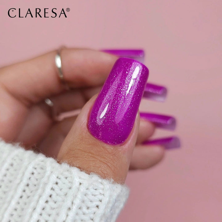 Gelinis lakas CLARESA Funky disco 5 Violet vinyl