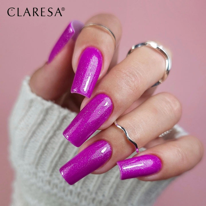 Gelinis lakas CLARESA Funky disco 5 Violet vinyl