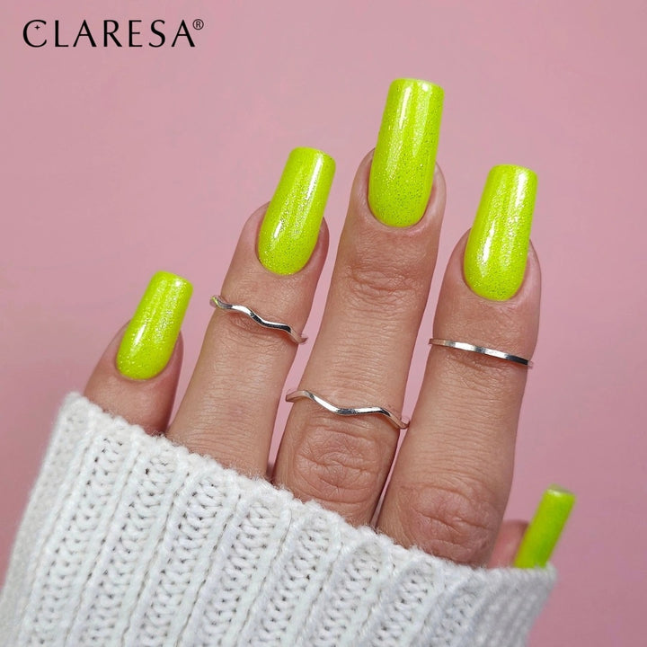 Gelinis lakas CLARESA Funky disco 7 Lime light