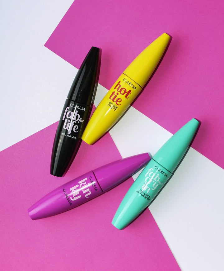 Claresa blakstienų tušas FAB EVEN CRYING – WATERPROOF 12 ml 4Mass