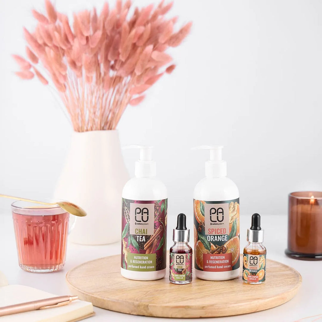 Drėkinamasis nagų ir odelių aliejukas PALU SPICED ORANGE 15 ml Naguprieziura