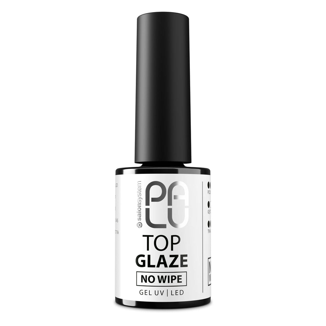 Gelinio lako viršutinis sluoksnis PALU TOP GLAZE NO WIPE 11 ml 4Mass