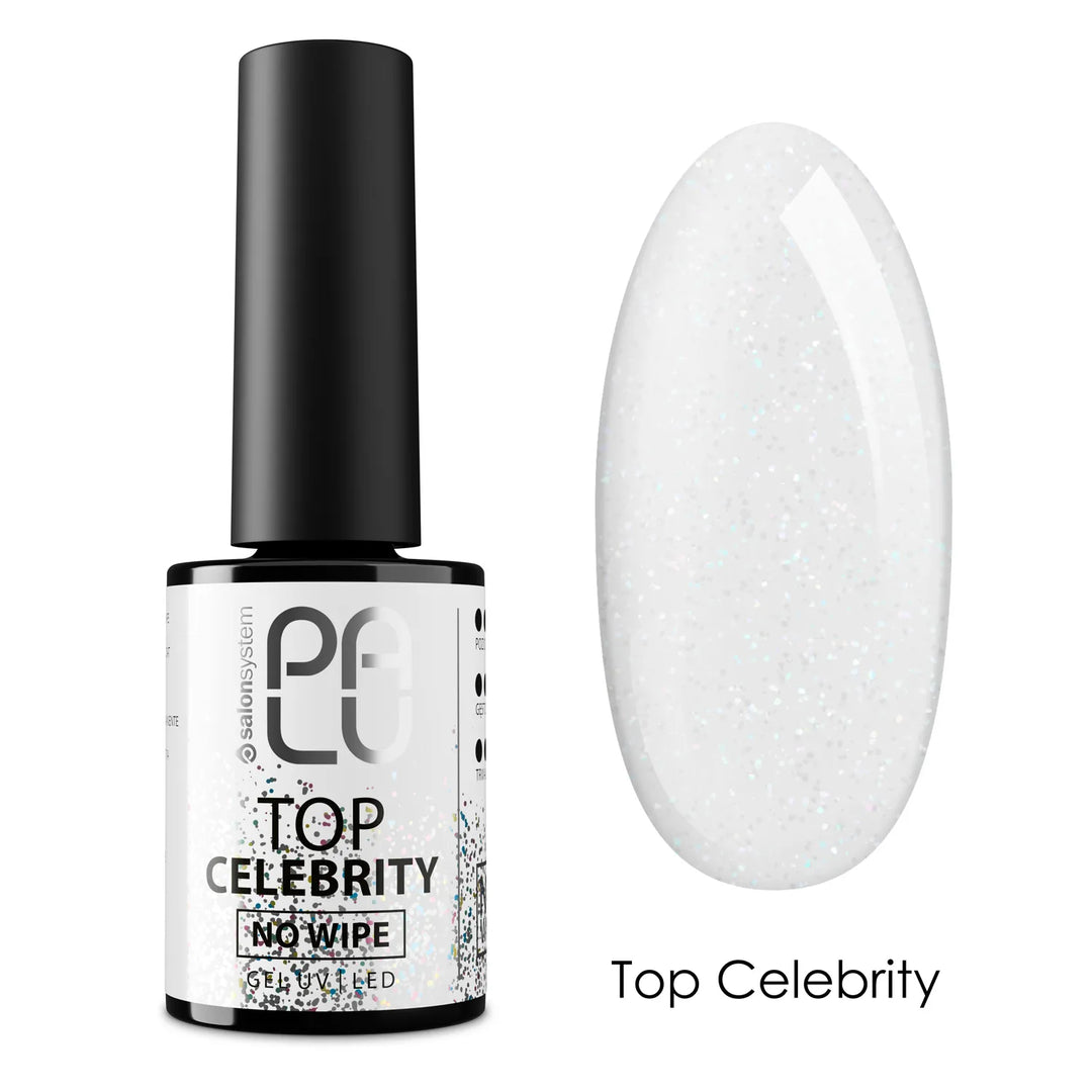 Palu Top Celebrity No Wipe – gelinio lako viršutinis sluoksnis be lipnumo 4Mass