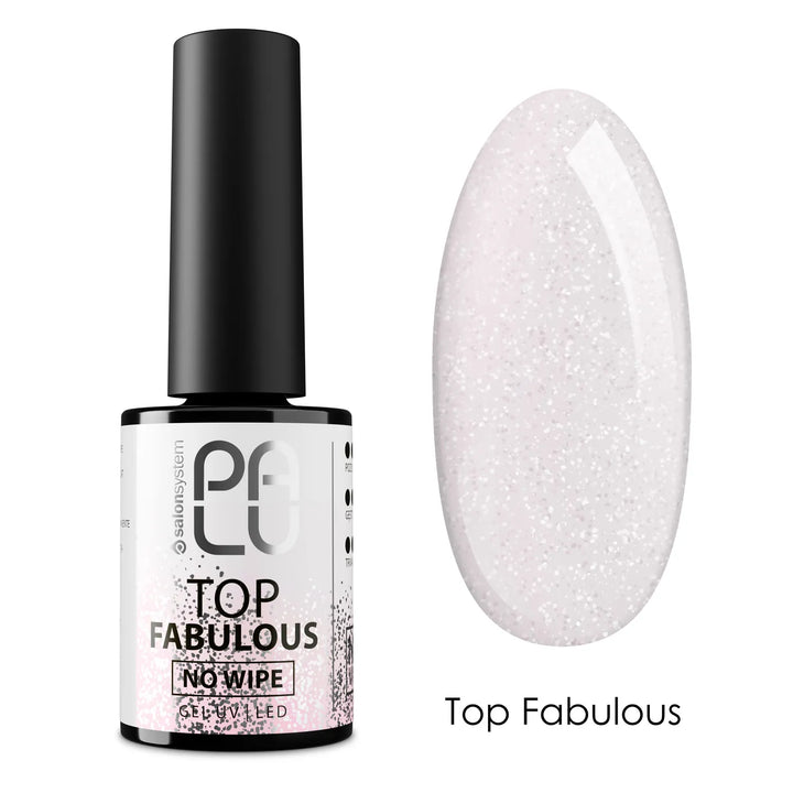 Palu Top Fabulous No Wipe – gelinio lako viršutinis sluoksnis be lipnumo 4Mass