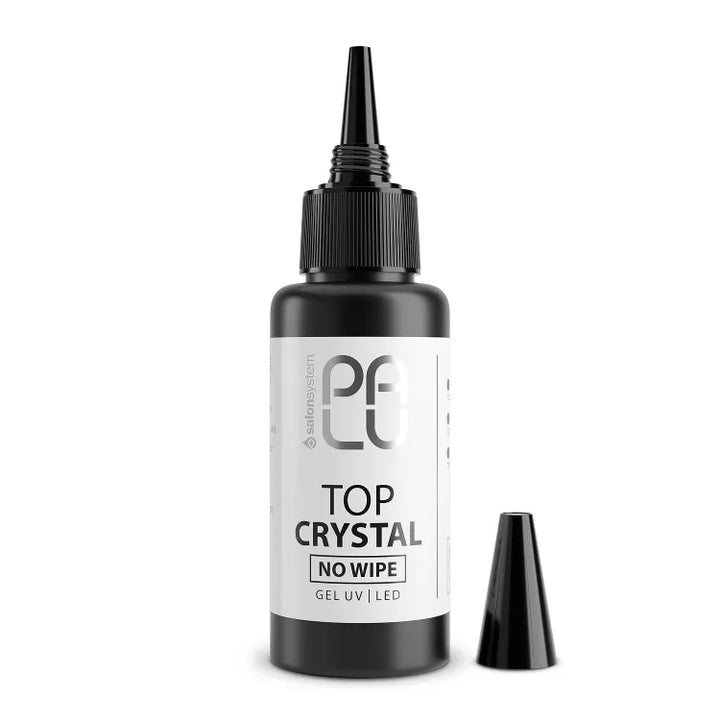 Gelinio lako viršutinis sluoksnis PALU TOP CRYSTAL NO WIPE 50 g 4Mass