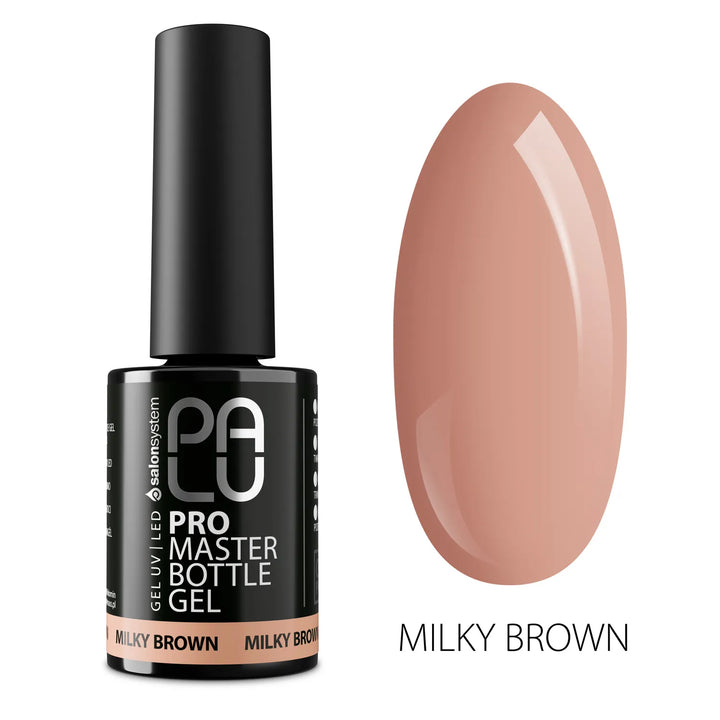 PALU PRO MASTER BOTTLE GEL - MILKY BROWN 4Mass