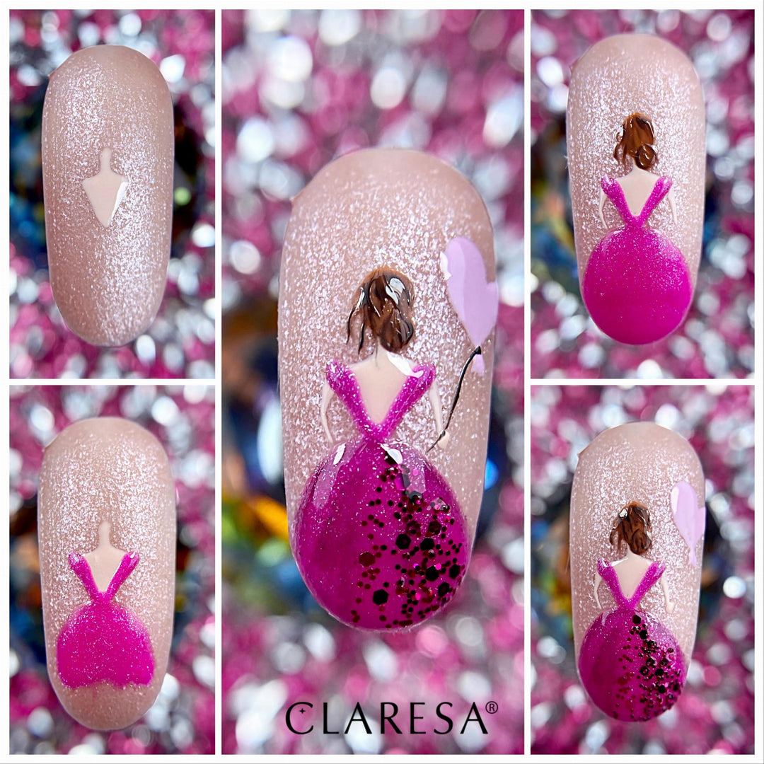 Gelinis lakas CLARESA SPARKLE 3