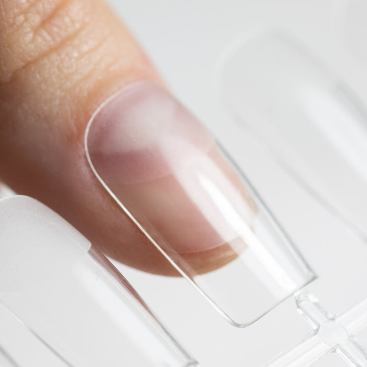 VIRŠUTINĖS FORMELĖS NAGŲ PRIAUGINIMUI Flexi Tips Molly Nails Kvadratas