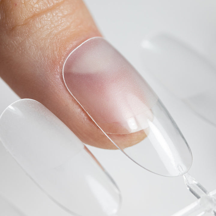 VIRŠUTINĖS FORMELĖS NAGŲ PRIAUGINIMUI Flexi Tips Molly Nails Ovalas