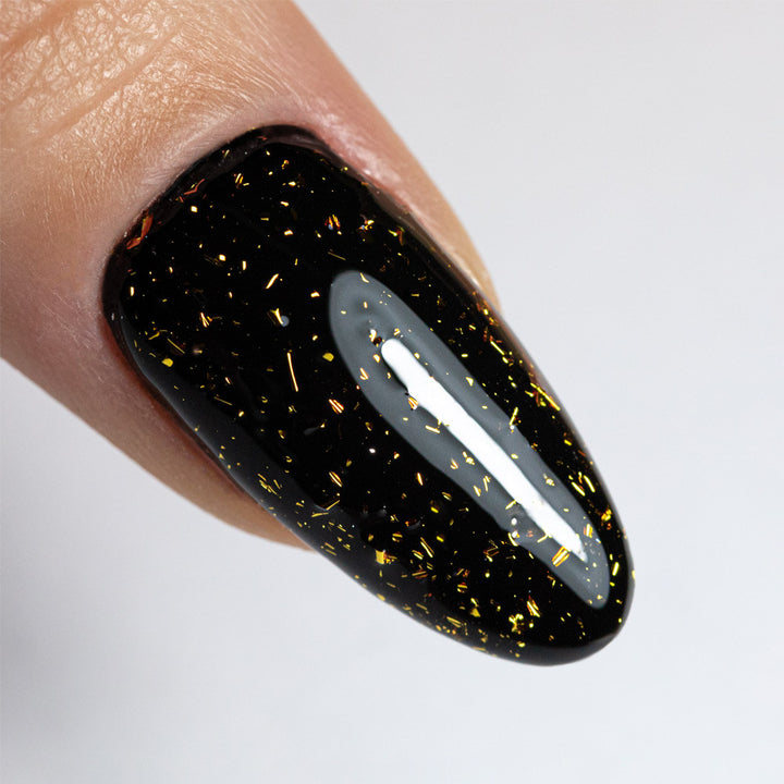 Gelinio lako viršutinis sluoksnis Top Drop Flakes 24 Carat NTN Premium 7 g