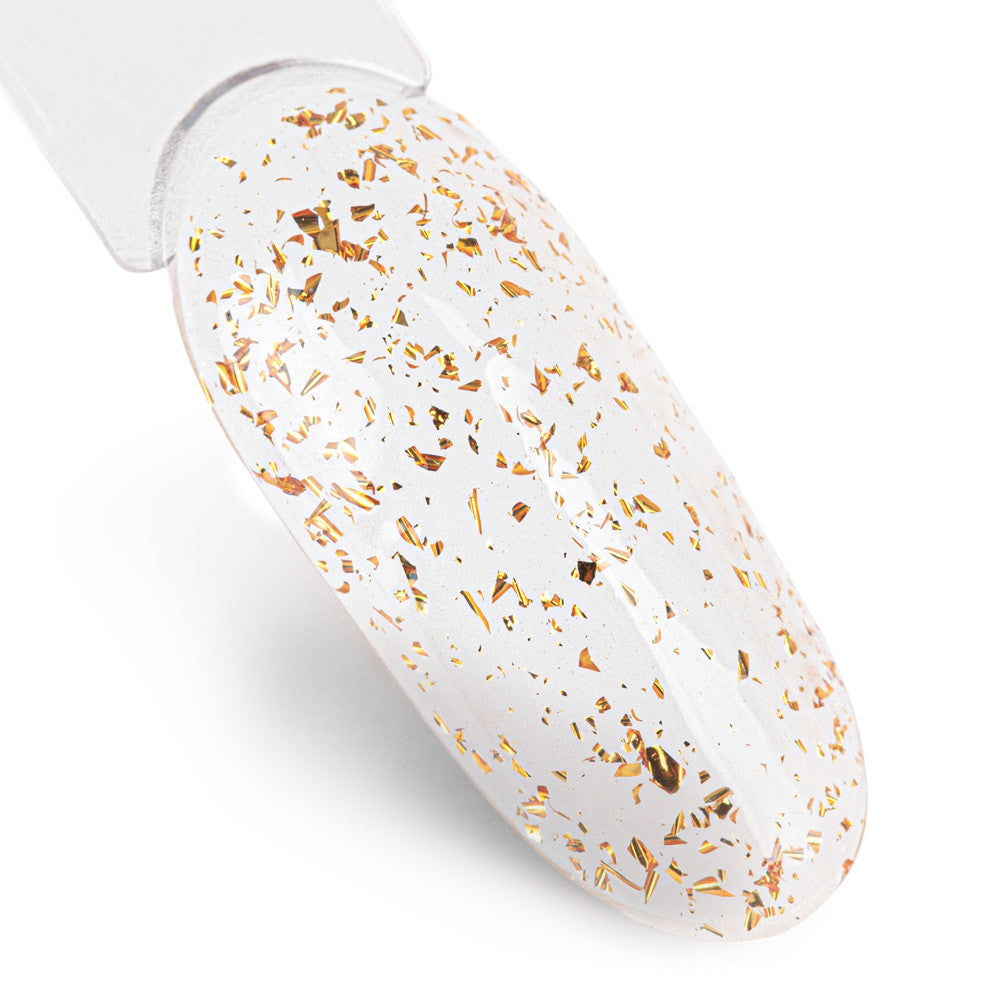 Gelinio lako viršutinis sluoksnis Top Drop Flakes 24 Carat NTN Premium 7 g