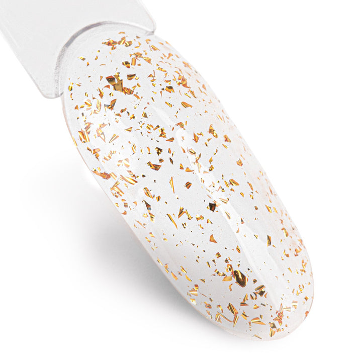 Gelinio lako viršutinis sluoksnis Top Drop Flakes 24 Carat NTN Premium 7 g