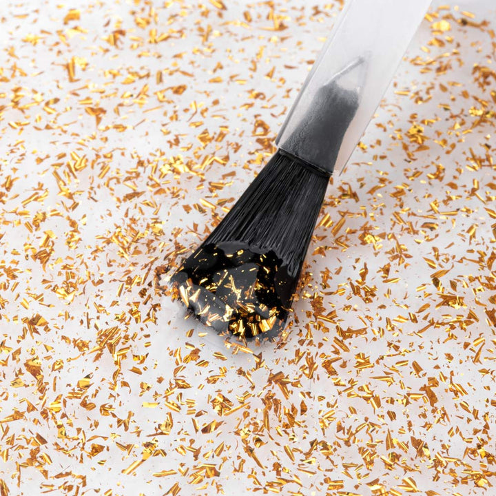 Gelinio lako viršutinis sluoksnis Top Drop Flakes 24 Carat NTN Premium 7 g