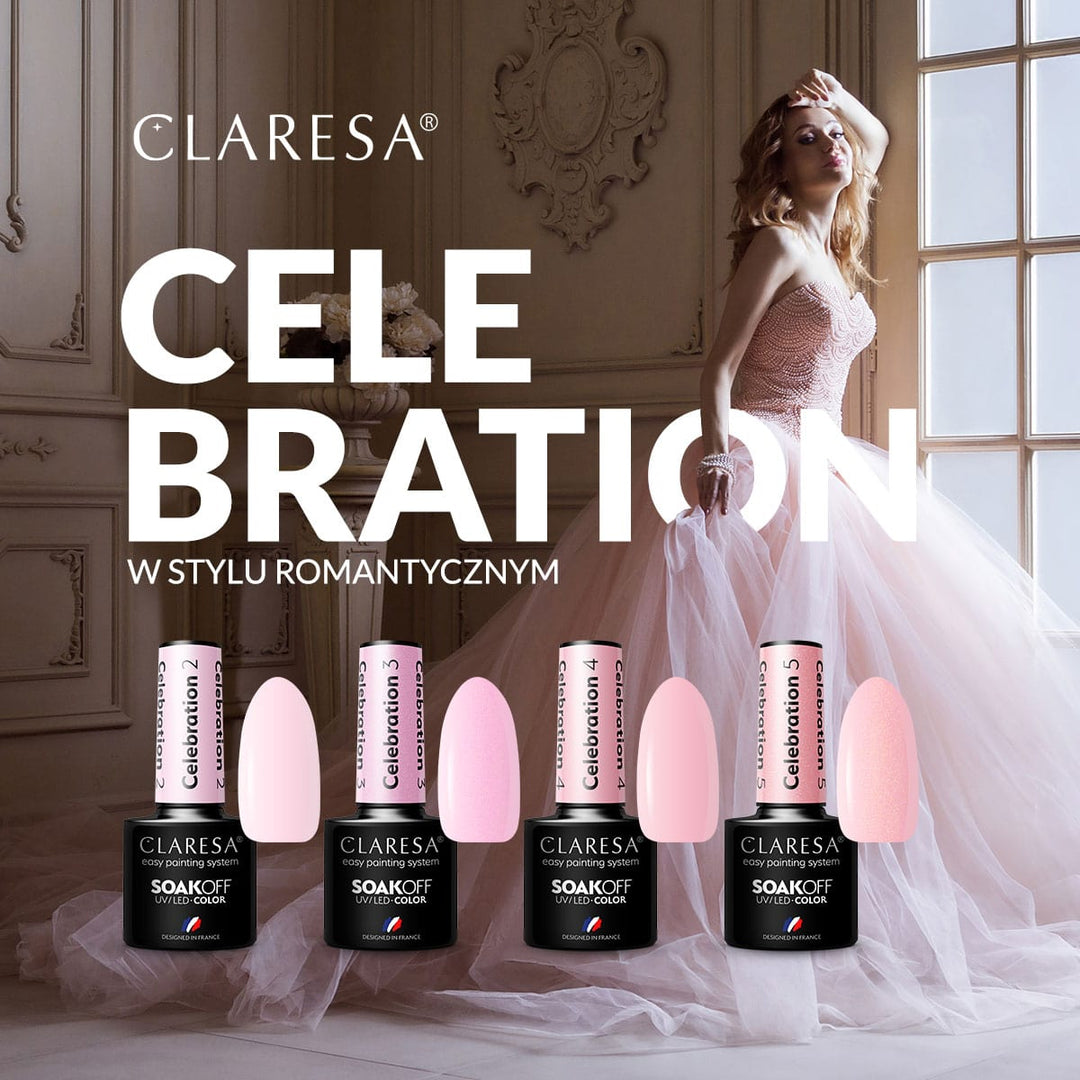Gel polish CLARESA Celebration 3