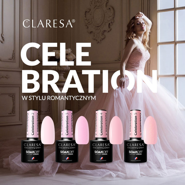 Gel polish CLARESA Celebration 3