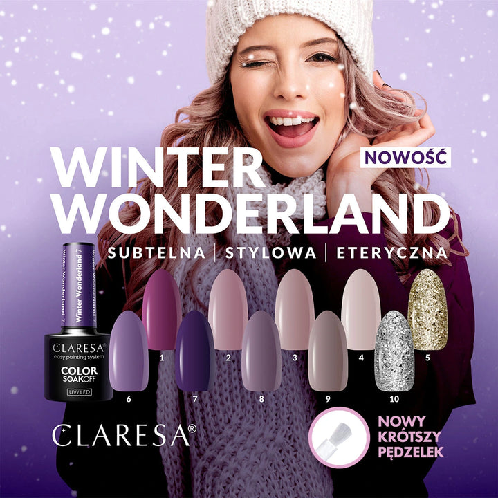 Gelinis lakas CLARESA Winter Wonderland