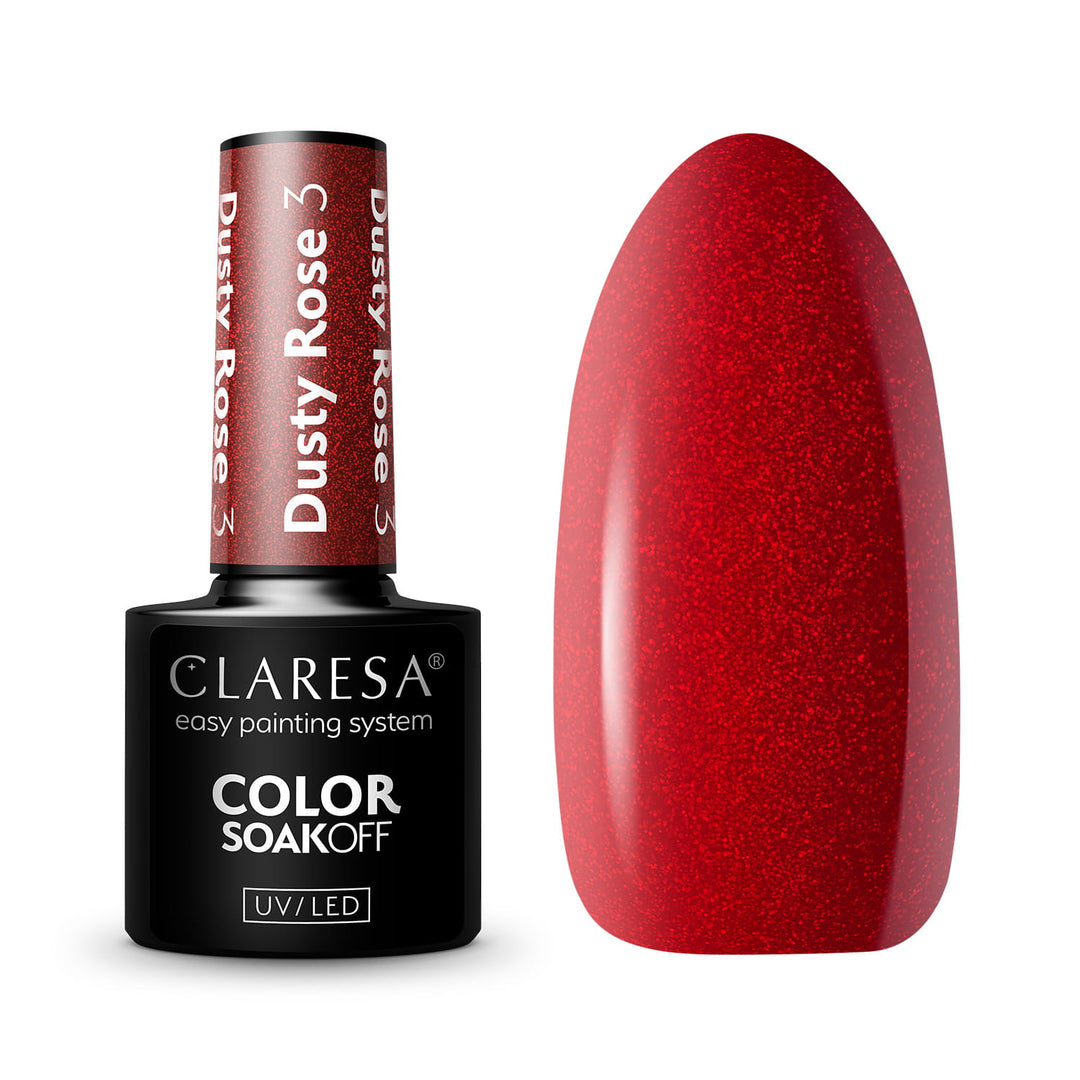 Gelinis lakas CLARESA Dusty Rose