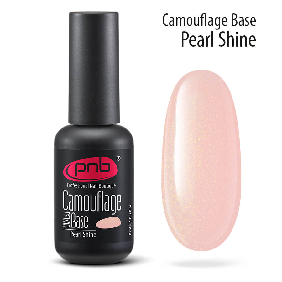 Gelinio lako pagrindas Camouflage Base PNB, Pearl shine ml