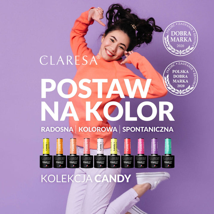 Gelinis lakas CLARESA CANDY