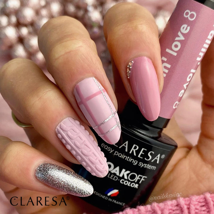 Gelinis lakas CLARESA FULL GLITTER