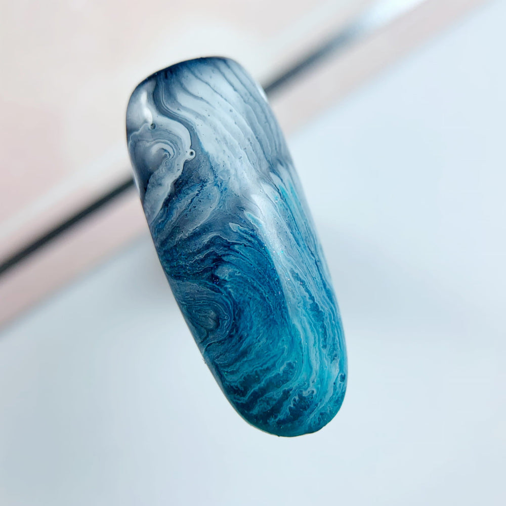 Gelinis lakas CLARESA Galaxy Blue