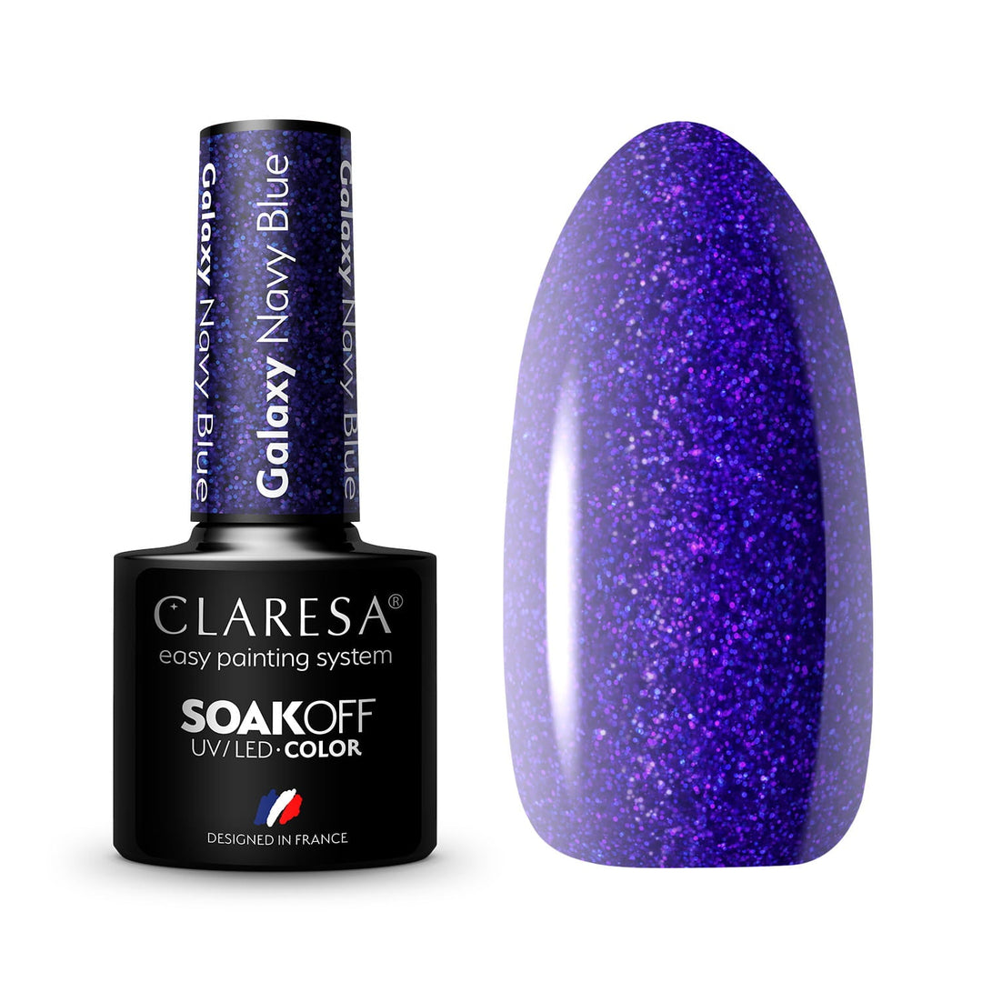 Gelinis lakas CLARESA Galaxy Navy Blue