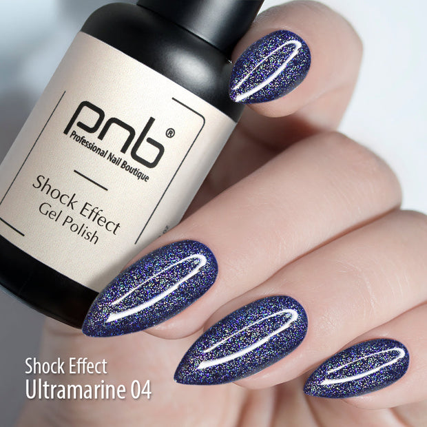 Gelinis lakas PNB SHOCK EFFECT, ULTRAMARINE ml