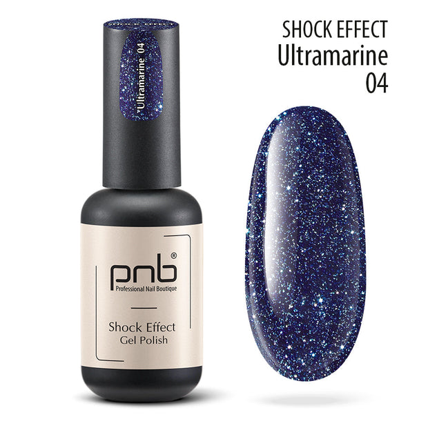Gelinis lakas PNB SHOCK EFFECT, ULTRAMARINE ml