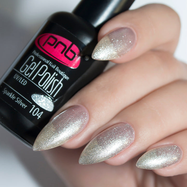 Gelinis lakas PNB Sparkle Silver ml