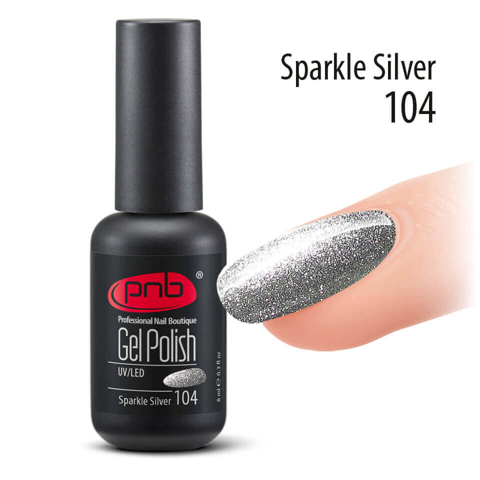 Gelinis lakas PNB Sparkle Silver ml