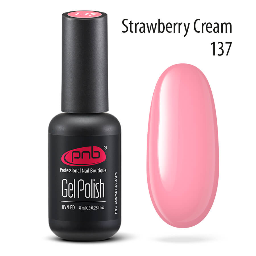 Gelinis lakas PNB Strawberry Cream ml
