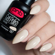 Gelinis nagų lakas PNB CHAMPAGNE ml