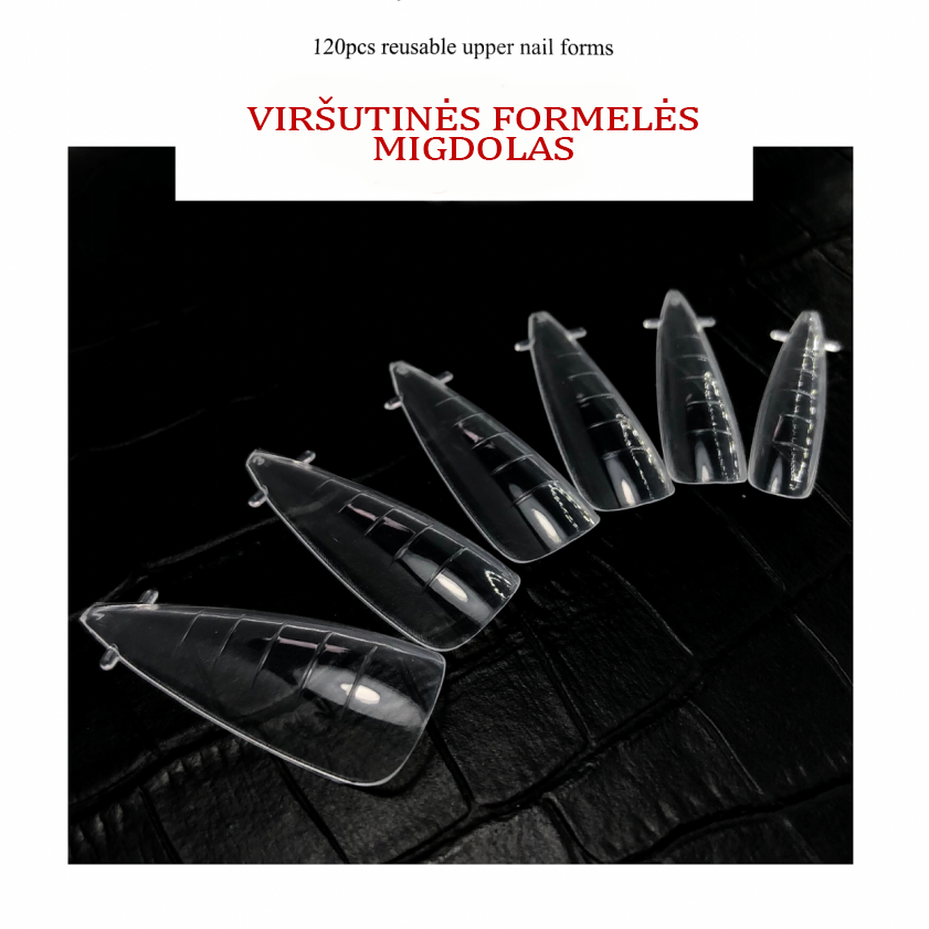 VIRŠUTINĖS FORMELĖS NAGŲ PRIAUGINIMUI MIGDOLAS vnt.